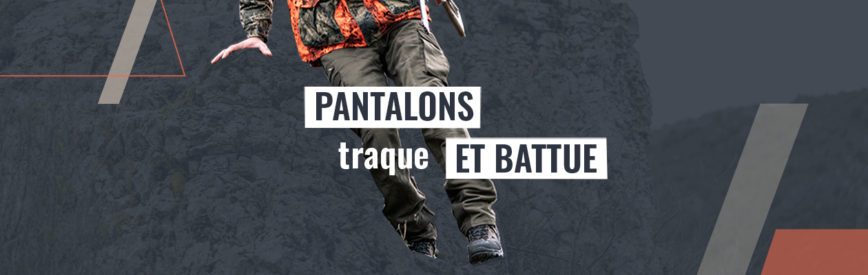 Pantalons homme pour traque et battue : quelles options ?