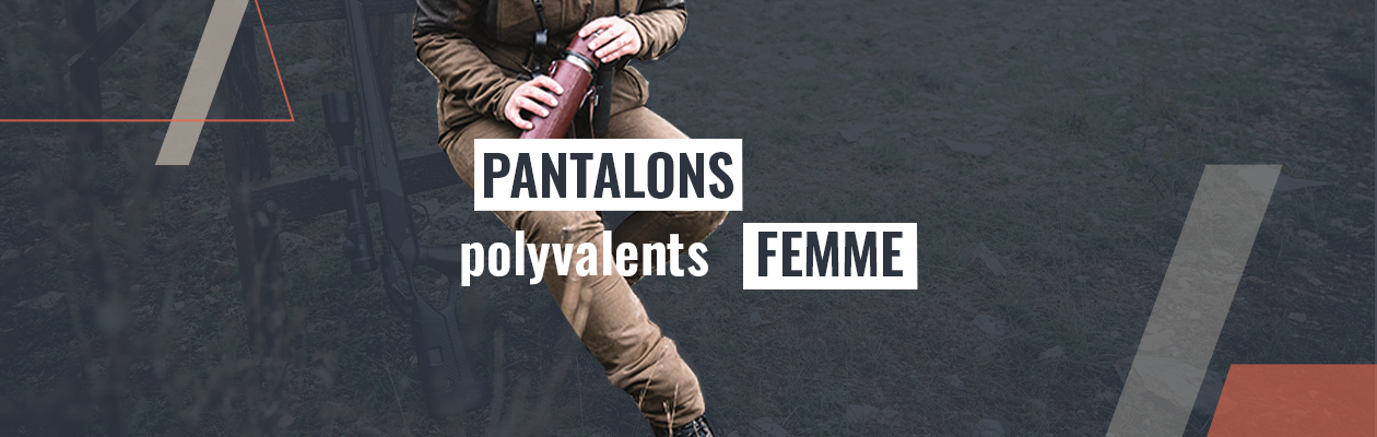 Les pantalons de chasse polyvalents pour femme