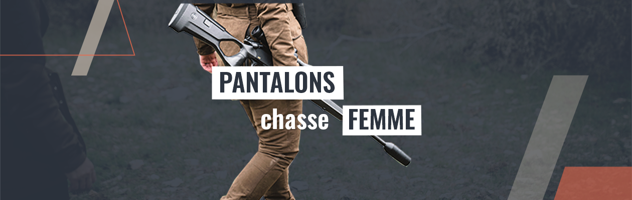 Sélection de pantalons de chasse pour femme