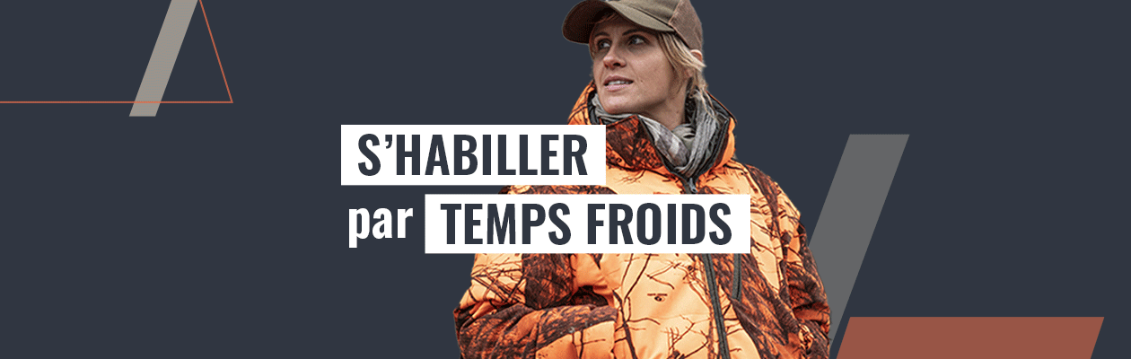 Bien choisir ses vêtements de chasse par temps froids